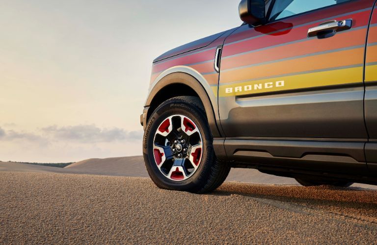 2024 Ford Bronco Sport Free Wheeling wheel and tire