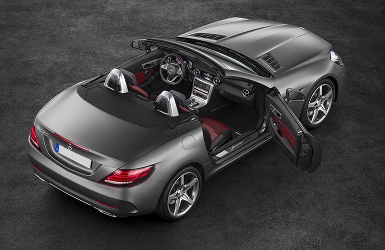2017 Mercedes-Benz SLC Roadster from the top
