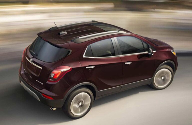 Dark red Buick Encore