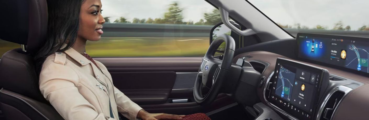 2025 Ford Expedition King Ranch seating side view with a driver