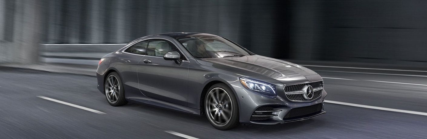 2021 MB S-Class Coupe on road