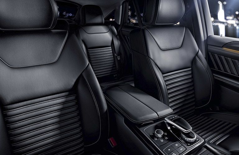 Front seats of the 2017 Mercedes-Benz GLE43 Coupe