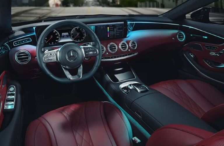 2021 Mercedes-Benz S-Class Cabriolet front seats