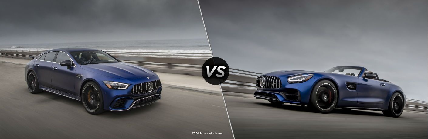 2021 MB AMG GT 4-Door Coupe vs 2020 MB AMG GT Roadster