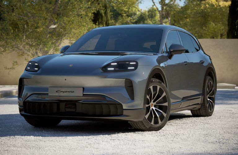 Porsche Cayenne Electric exterior front view