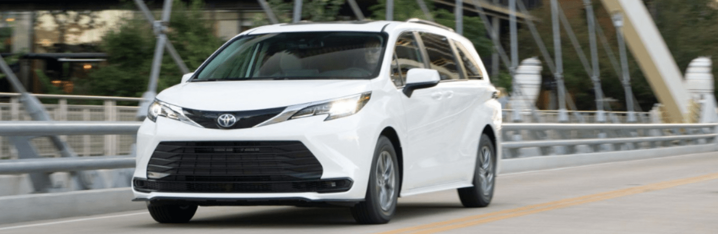2024 Toyota Sienna on road