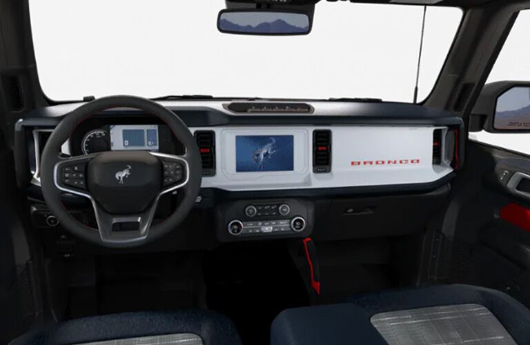 2023 Ford Bronco Heritage Edition front seats