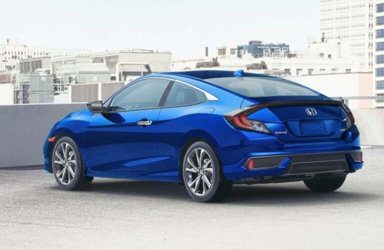 2020 Honda Civic Si Coupe rear view