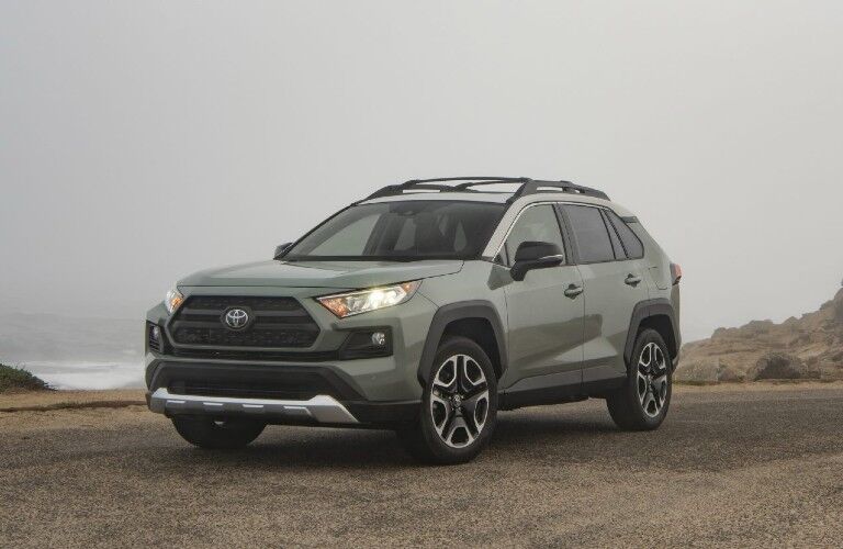 front view of the 2021 Toyota RAV4