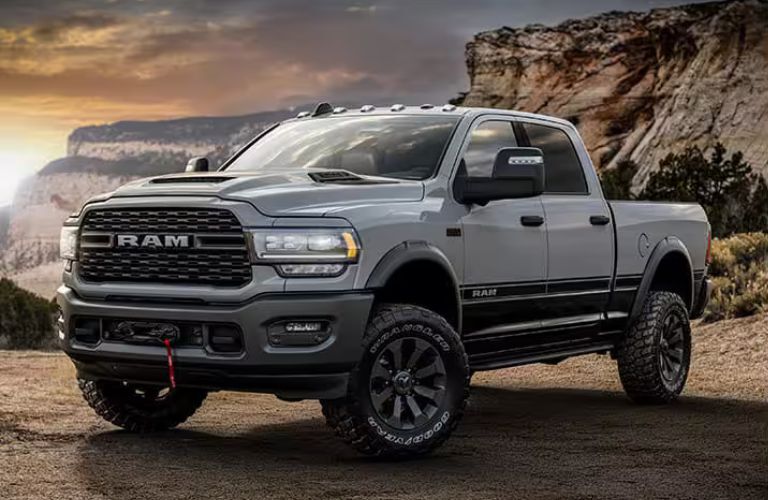 diagonal front view image of the 2024 Ram 2500