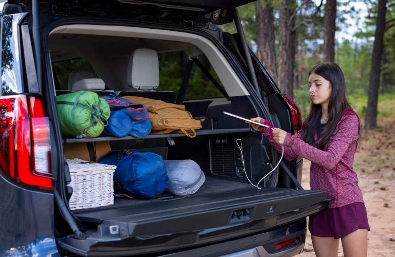 2025 Ford Expedition Active rear cargo space