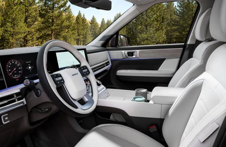 front row seats in the 2025 Hyundai Santa Fe