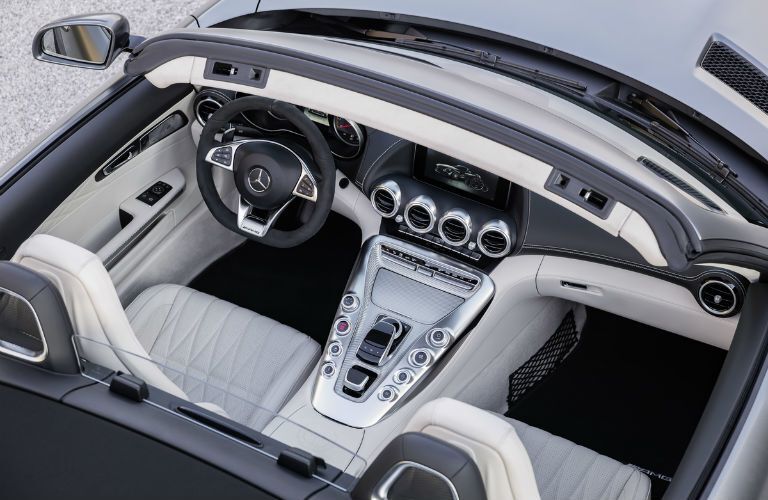 2018 Mercedes-Benz AMG® GT Roadster interior top view