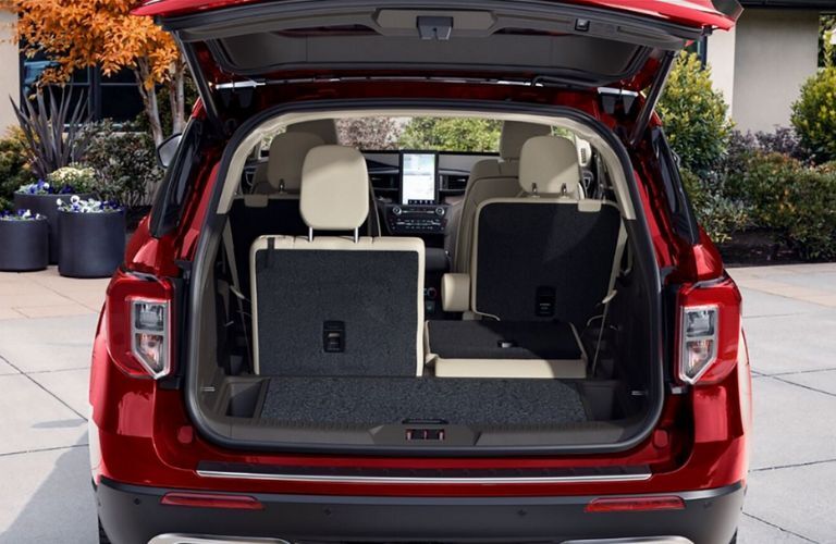 2024 Ford Explorer cargo bay
