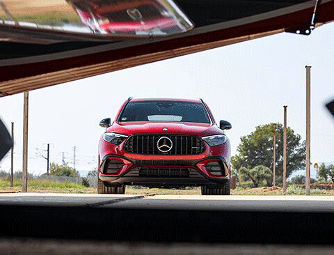AMG GLC SUV front view