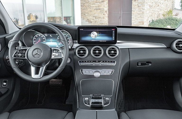 Dashboard of the 2019 Mercedes-Benz C-Class