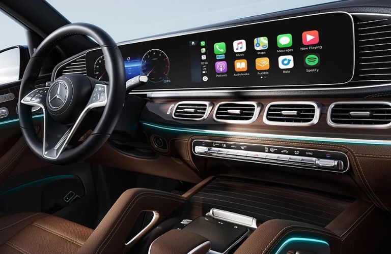 dashboard view of the 2024 Mercedes-Benz GLE