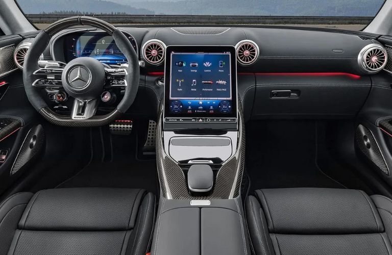 2024 Mercedes-AMG GT Coupe front interior view
