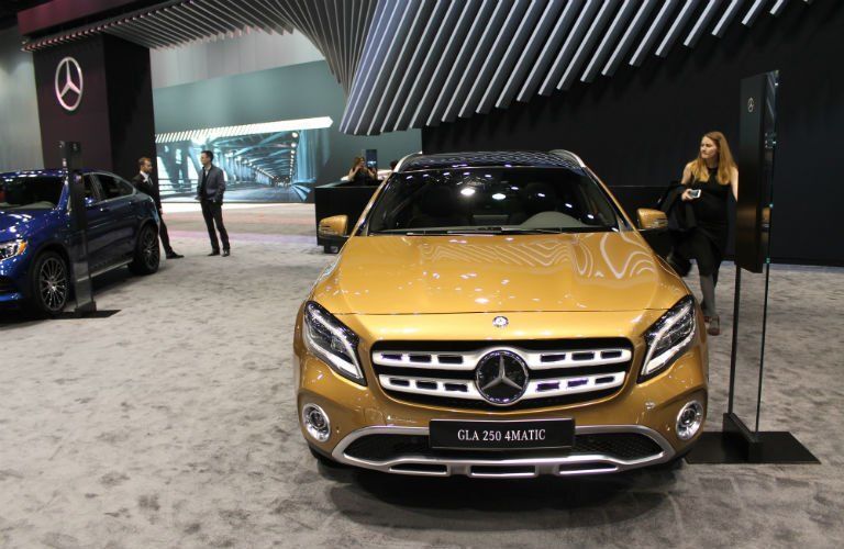 2018 GLA front grille