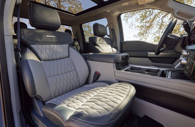 2024 Ford Super Duty cabin view