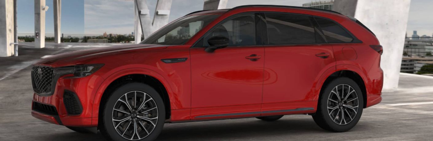 Side view of the 2025 Mazda CX-70 3.3 Turbo S Premium