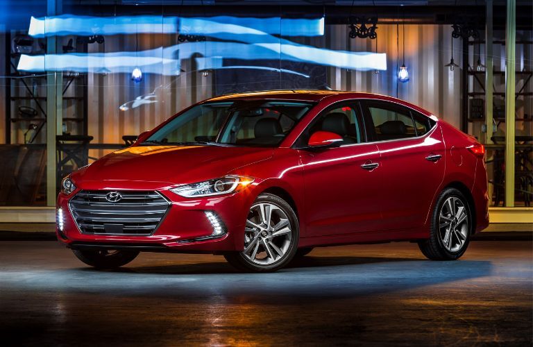 A used 2017 Hyundai Elantra