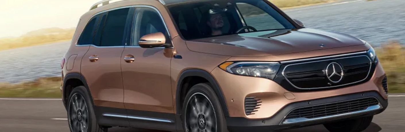 front quarter view of the 2024 Mercedes-Benz EQB 250+ SUV