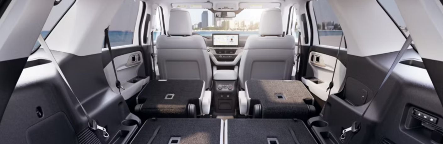 2026 Ford Explorer rear cargo area