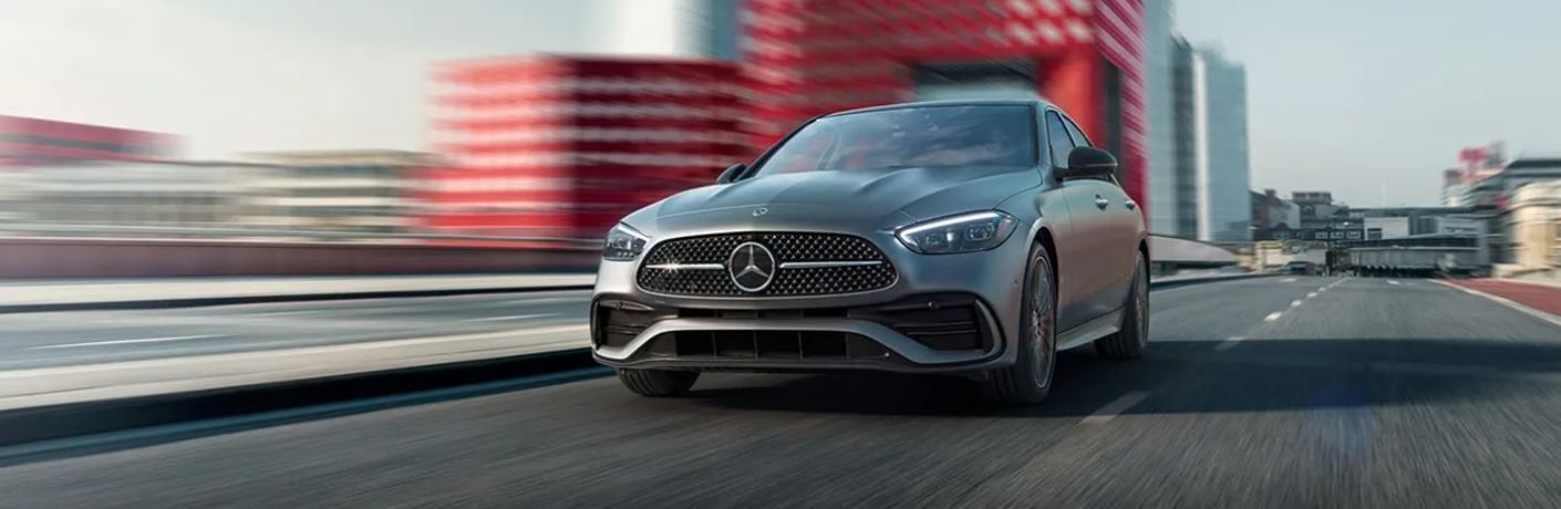 front view of the 2025 Mercedes-Benz AMG® C 63 S E PERFORMANCE Sedan