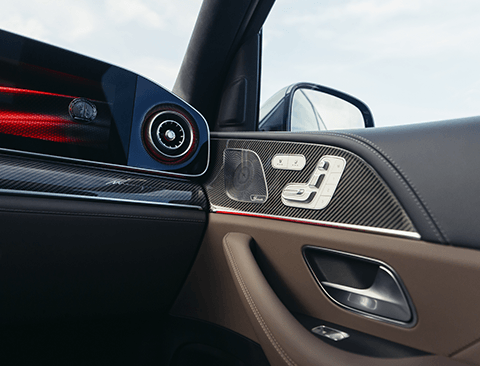AMG GLE SUV controls