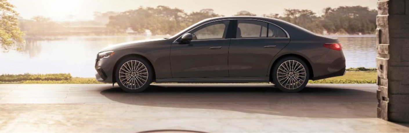 2026 Mercedes-Benz E-Class side view by water