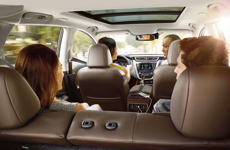 2020 Nissan Murano interior view showing off the full cabin