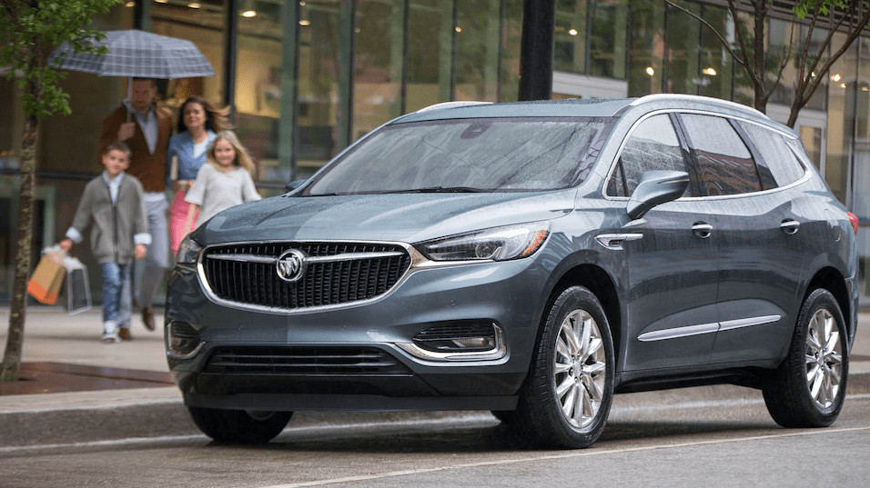 2019 Buick Enclave near family