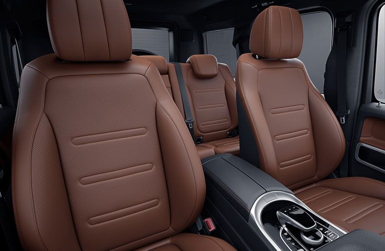 2021 MB G-Class interior seats