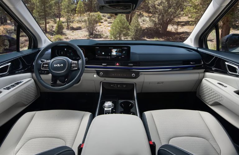 2025 Kia Carnival MPV Hybrid cabin view