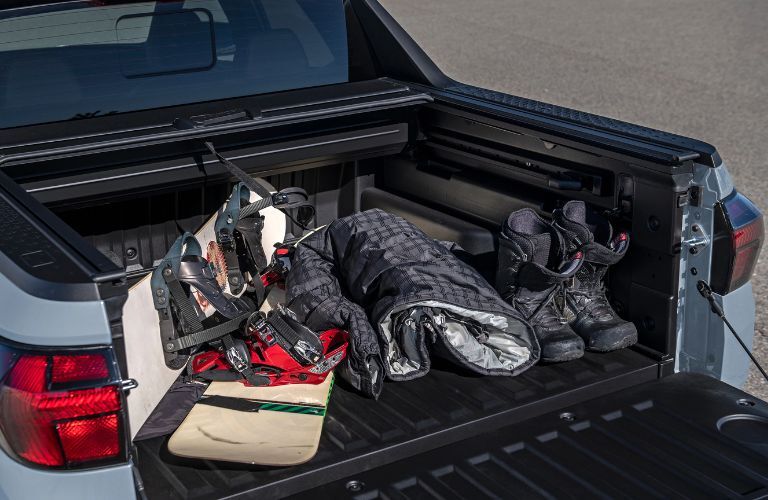 Truck bed in the 2024 Hyundai Santa Cruz