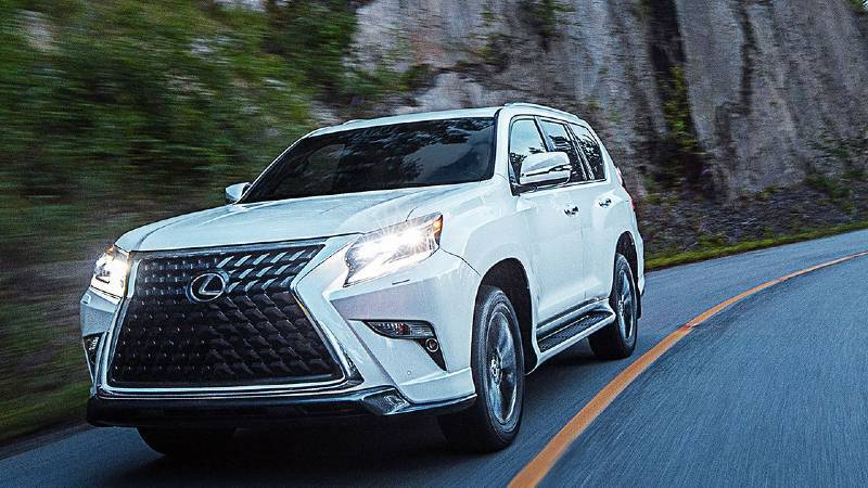 A white 2022 Lexus GX SUV for sale near Arlington, VA