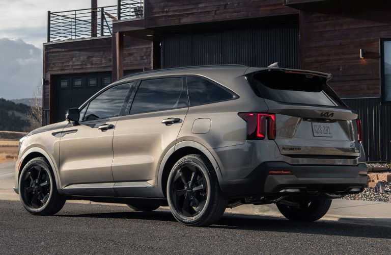 2026 Kia Sorento Plug-In Hybrid side and back view