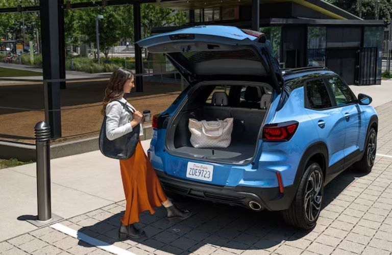 Power liftgate in the 2024 Chevrolet Trailblazer