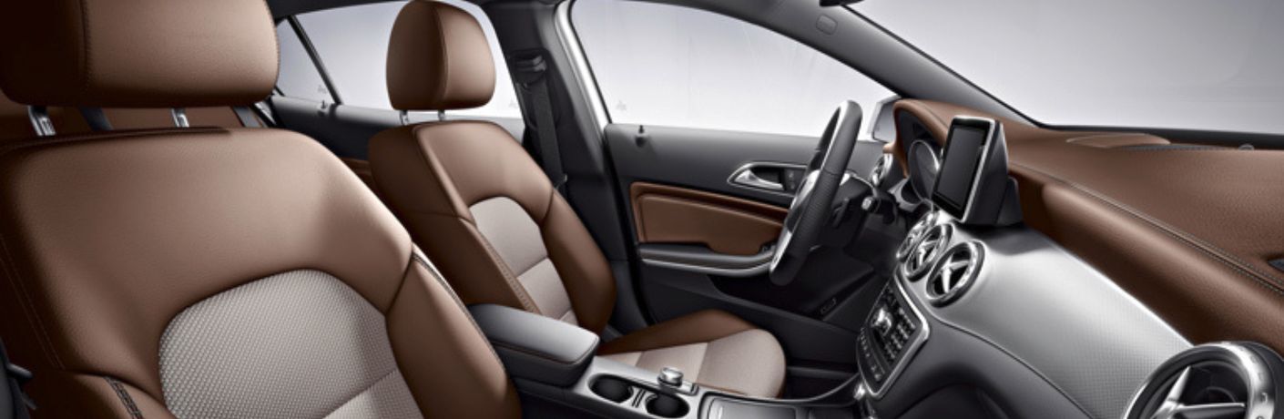 cockpit of a Mercedes-Benz