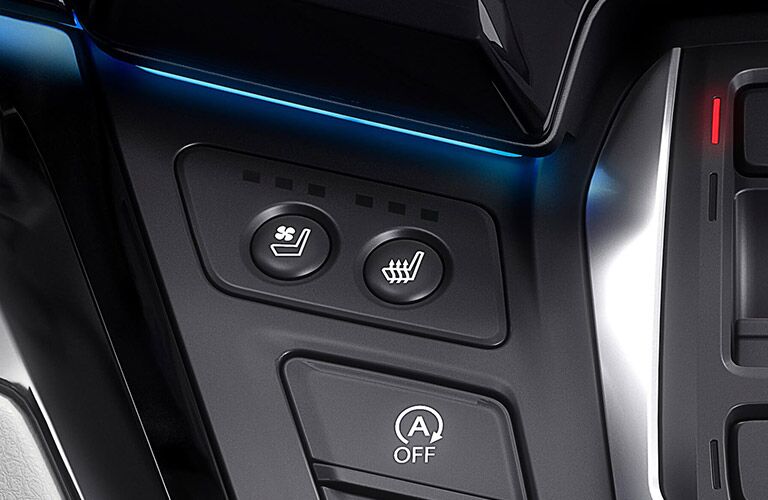2021 Honda Odyssey seat heating buttons