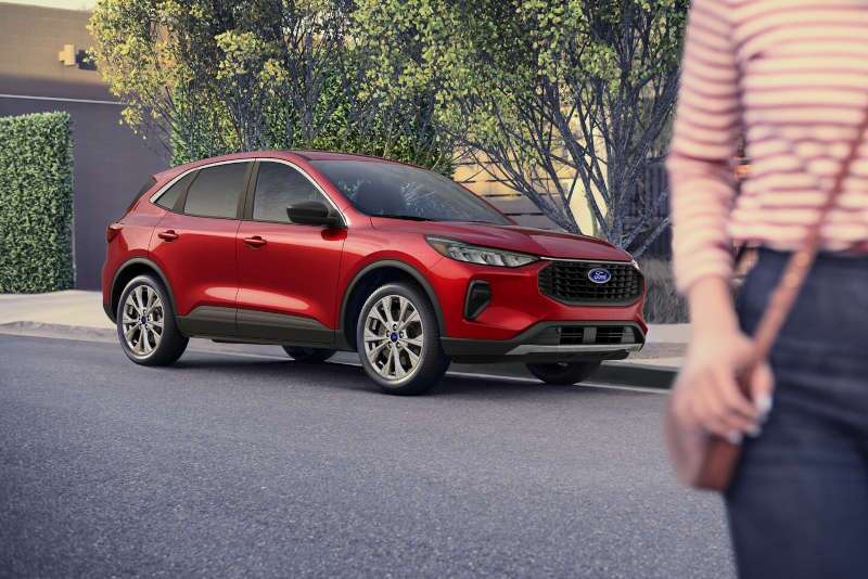 A front quarter view of the 2024 Ford Escape Plug-in Hybrid.