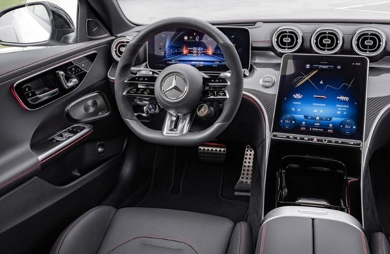 2023 Mercedes-AMG C 43 Sedan interior front dash