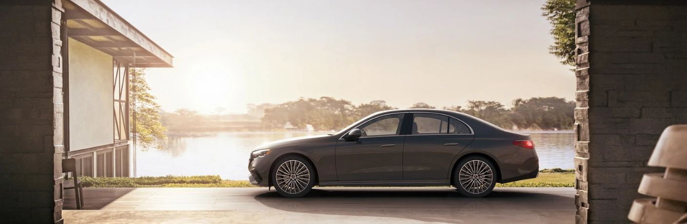 side view image of the 2025 Mercedes-Benz E-Class Sedan