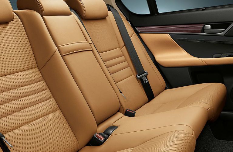 2017 Lexus GS350 back seat