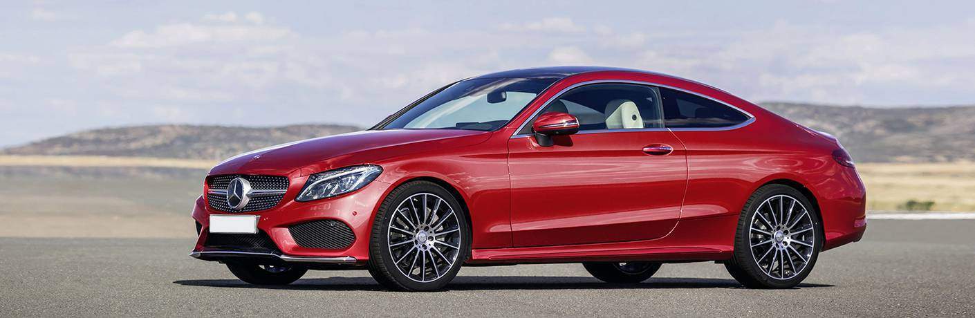 2017 Mercedes-Benz C-Class Coupe parked on a sunny day