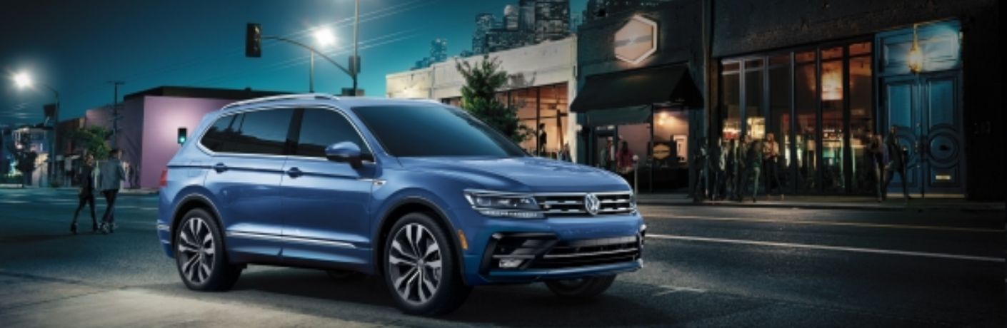 front quarter view of the 2020 Volkswagen Tiguan