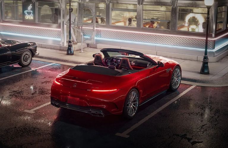 2024 Mercedes-Benz AMG SL 43 Roadster exterior rear side view
