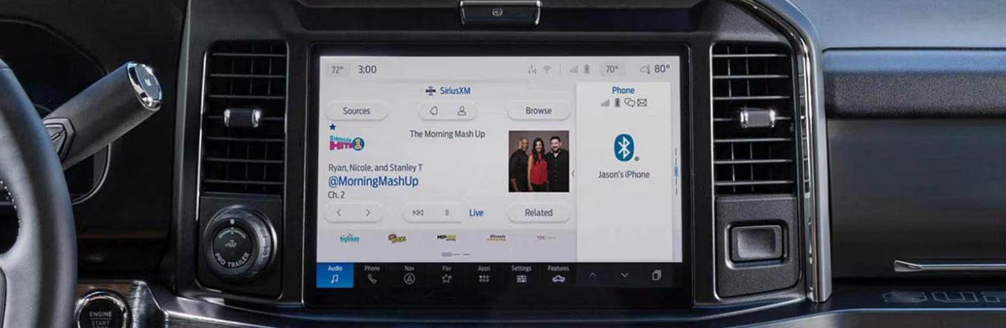 2026 Ford F-350 King Ranch touchscreen display