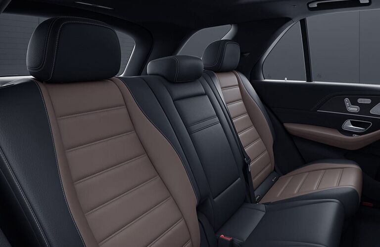 rear seats in the Mercedes-Benz GLE-350